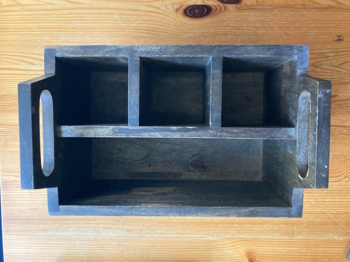 NEW Dunnes Stores Compartmentalised Wooden Box