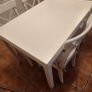 Kitchen table with four chairs Image 2