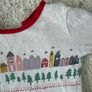 Mamas and Papas Baby Bodysuits and Dress Bundle (winter, Christmas print) 3-6 months Image 5