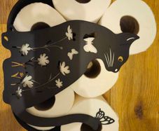 Cat Toilet Roll Holder