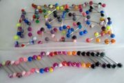 Tongue/Nipple Bars - 3 for 1 Euro