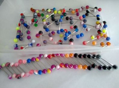 Tongue/Nipple Bars - 3 for 1 Euro