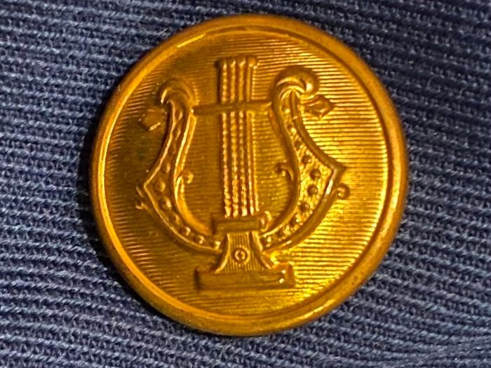 Vintage irish/American band jacket,  possibly militaria