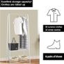 NEW SALE | Clothes Rail Stand Garment Coat Rack with Metal Shelf, Frame for Bedroom, Saving Space Clothes Rail,1.5m Image 2