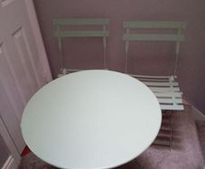 Garden Table and 2 chairs