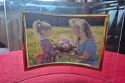 Curved Glass Photo Frame