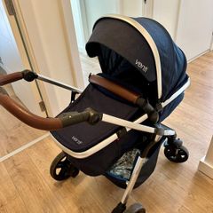 VENTI Pram - newborn insert + rain cover included