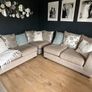 large L shaped corner couch and storage box Image 8