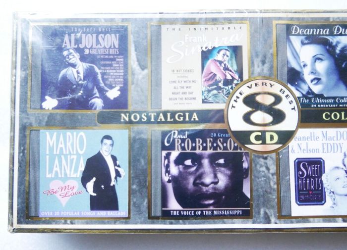 The Very Best Nostalgia Collection - Box Set 8 X Cds Nostalgia 8 Cd Collection