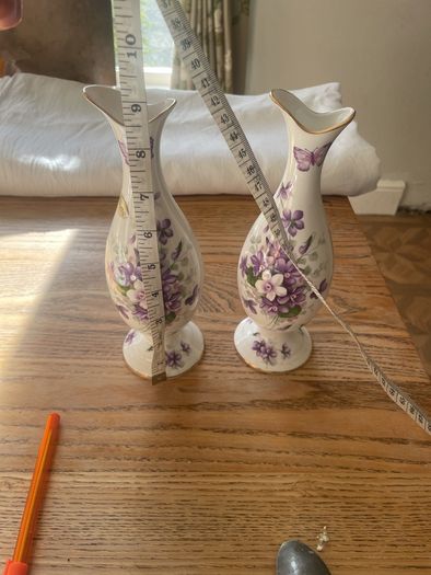 Aynsley Wild Violets Vases