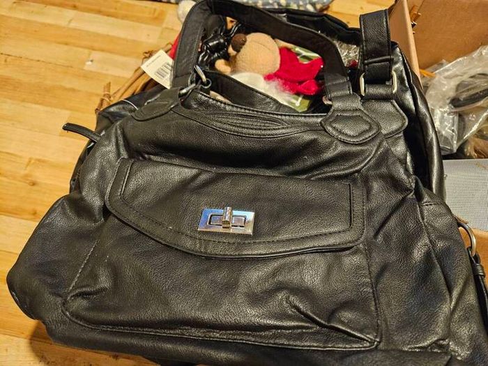 2 Medium Black Handbags
