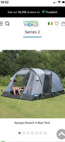 Kampa Oxwich 4 Tent Series 2