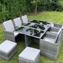 10 Seater Cube Garden Rattan furniture / Delivery Image 3