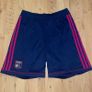 Olympique Lyonnais Lyon Soccer Football Adidas Navy and Pink Shorts (POSTAGE INCLUDED) Image 2
