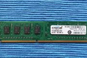 4GB DDR3-1600  Crucial