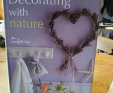 Decorating with Nature Janet Bridge Hardback book with dust Jacket