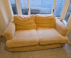 yellow couch