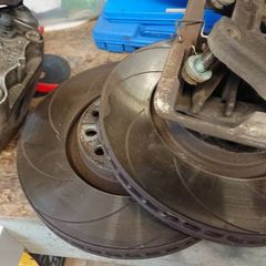 Audi a6 c5, Allroad, Audi a4 b6, Audi a4 b7 big 320mm front brake upgrade kit. Brake conversion, drilled & grooved,big calipers,breaking,parts