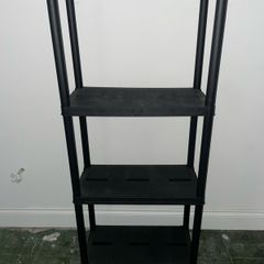 4 Tier Hard Plastic Shelves