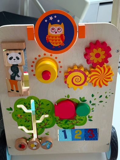 Wooden Walker and Sensory Toy
