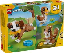 Lego Creator 3-in-1 Cute Animals Playful Puppy Dog 31382
