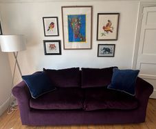 Habitat Louis Velvet Sofa Bed