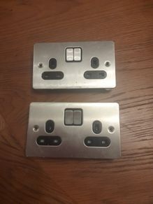 Two electrical plugs