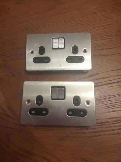Two electrical plugs