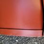 Vintage large leather basket Image 4