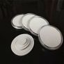 0556 20Pcs 45mm Round Clear Plastic Coin Holder Capsules Image 2