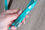 Lacquered Green belt  price 9 euro