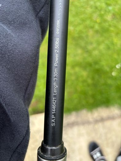 Carp fishing rod