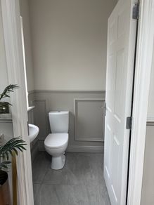 Toilet and basin