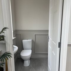 Toilet and basin