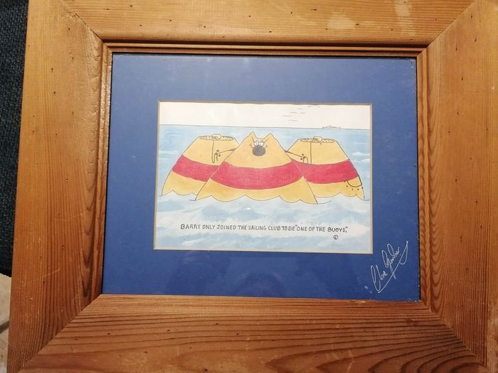 Nautical Humour Signed Clive Gardner Print