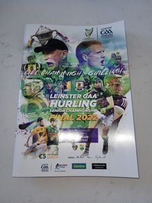 2022 Leinster Hurling Final Programme: Kilkenny v Galway