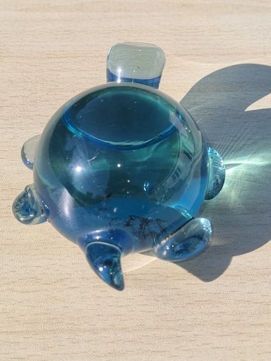 Mdina art glass turtle