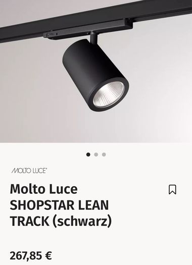 REDUCED HALF PRICE TO CLEAR! Molto Luce Shopstar Led Spotlights - Track Lighting System! Shops And Home Lighting