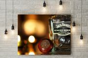 Jack daniels single barrel bottle printed Wall picture 3mm foamex board printed picture on it wall board wall decor wall art picture