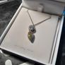 ladies silver chain and pendant Image 3