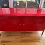 Ikea red steel cabinet Image 2