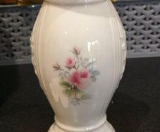 Rare vintage Donegal Parian Fine Bone China Rose Vase