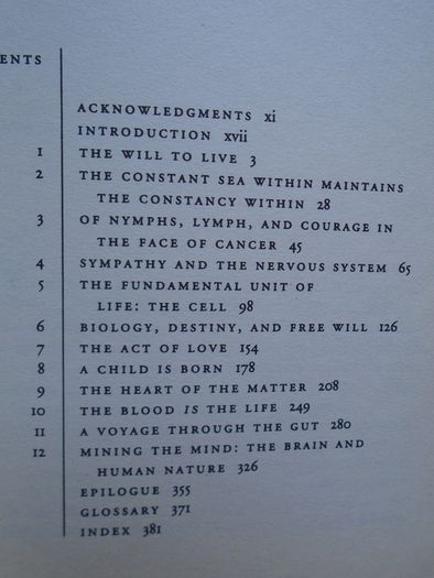 How we live,The Wisdom of the body, Paperback book