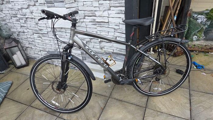 Carrera crossfire 2 hybrid bike