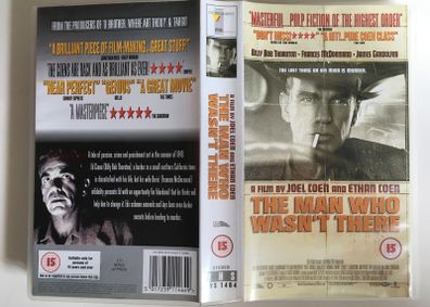 The Man Who Wasn't There [2001] (Coen Brothers) (PAL VHS Cassette Movie)