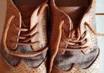 Boys Tan Shoes