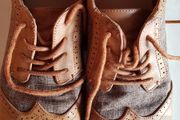 Boys Tan Shoes