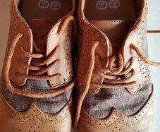 Boys Tan Shoes