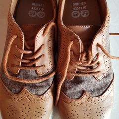 Boys Tan Shoes