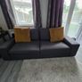 IKEA KIVIK 3-Seater Sofa + 2 Full Sets of Covers, Black & Grey Image 2